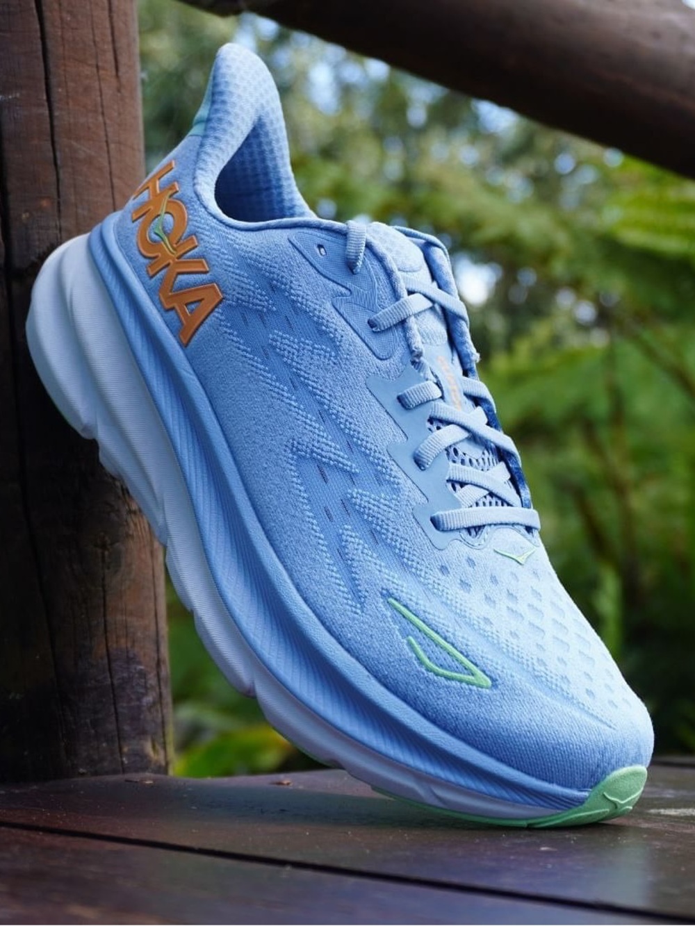 Hoka Clifton 9 Dusk Blue Men’s Athletic Shoes Size 11 - Picture 1 of 9